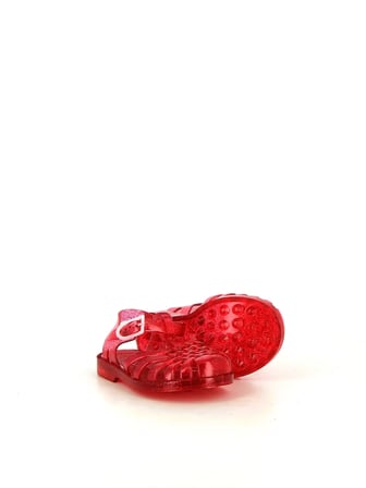 Meduse Sun Cerise Paillete - Kırmızı Kız Çocuk Sandalet
