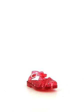 Meduse Sun Cerise Paillete - Kırmızı Kız Çocuk Sandalet
