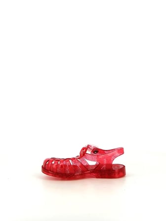 Meduse Sun Cerise Paillete - Kırmızı Kız Çocuk Sandalet