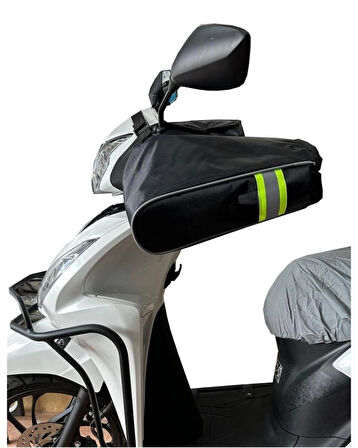 GTEM Honda Dio Uyumlu Scooter El Koruması Reflektörlü