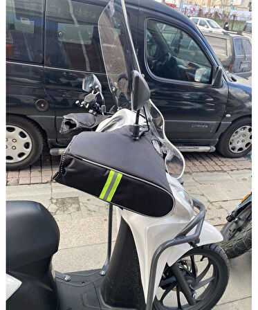 GTEM Honda Dio Uyumlu Scooter El Koruması Reflektörlü
