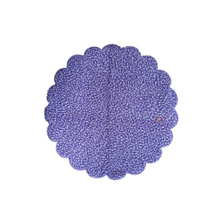 Karlı Organze Hazır Kesilmiş Tül 24 Cm (100 Adet)  Lila