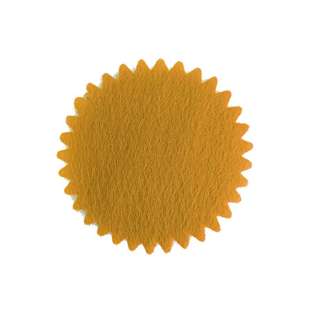 Organze Yuvarlak Hazır Kesilmiş Tül File Modeli 22 CM (100 Adet)  Altın