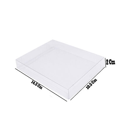 Asetat Kutu 10.5X14.5X2 CM (50Adet)
