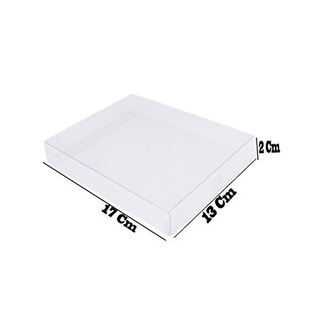 Asetat Kutu 13X17X2 CM (50 Adet)