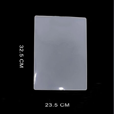 Epoksi Silikon  Kalıp Sekreterlik Kalıbı 32.5X23.5 CM