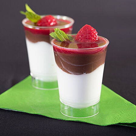 Kristal  Akrilik Shot Bardağı Şeffaf 50 CC (12 Adet)