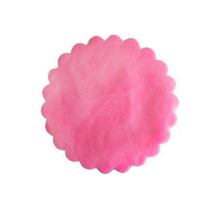 Düz Organze Hazır Kesilmiş Tül 26 CM (100 Adet)  Pembe