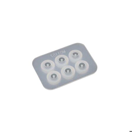 Epoksi Boncuk Şekilli Tesbih Ve Bileklik Silikon Kalıp 10 MM 6 Lı