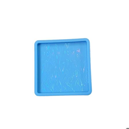Epoksi Magnet Kalıbı Kendinden Hologramlı   Kare Model