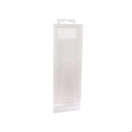 Askılı Asetat Kutu 6.3x19.7 CM (50 Adet)