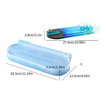 Epoksi Silikon Mini Bowling Kalıbı
