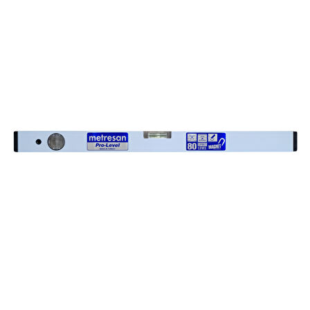 Metresan Pro-Level PLM 80 Mıknatıslı Alüminyum Su Terazisi 80cm