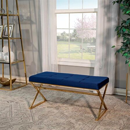 Seltem Modern Gold Tasarım Bench