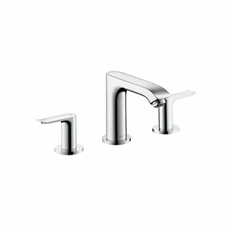 Hansgrohe Metrıs 3-Delikli Lavabo Bataryası 100 Ankastre Krom - 31083000