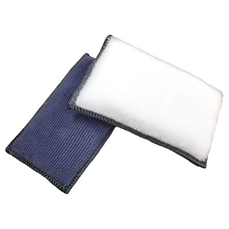 SCRUBPAD CLEANING PAD -LÜKS PLASTİK VE DERİ TEMİZLİK PEDİ IRON CHEMICAL 10X13CM