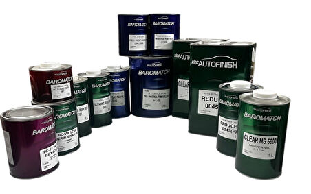 KCC 2K Akrlik Mat Vernik 1 LT – İki Bileşenli Profesyonel Mat Oto Vernik | Yüksek Dayanım