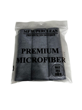 IRON CHEMICAL Mikrofiber Cila Havlusu 3'lü Paket – 40x40 cm 265GSM