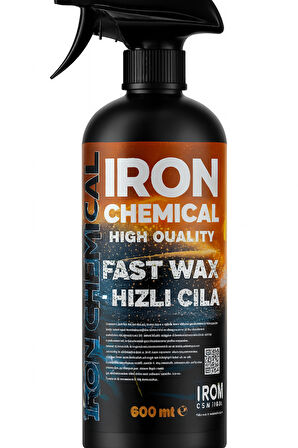 IRON CHEMICAL FAST WAX HIZLI CİLA- NANO CİLA  600ML