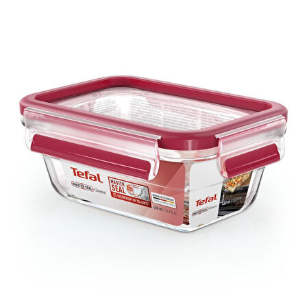 MasterSeal Fresh Fırınlanabilir Cam Saklama Kabı - 0,45 L