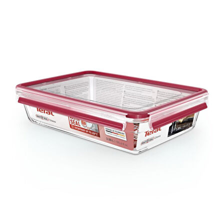 MasterSeal Fresh Fırınlanabilir Cam Saklama Kabı - 3 L