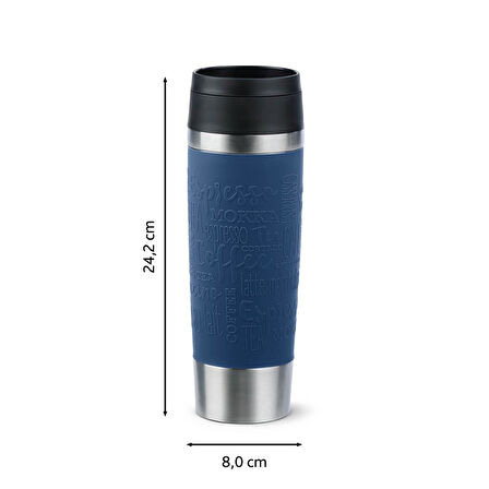 TEFAL Travel Mug Termos Koyu Mavi 0.5 L