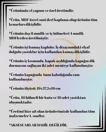 El yapımı 10'lu Premium Saat Kutusu, Suni Deri Kaplamalı, Camlı Özel Tasarım, Aksesuar Düzenleyici
