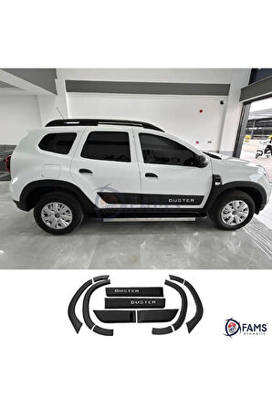 Dacia Duster Mat Dodik Seti 12 Parça 2018-2023 Duster Yazılı