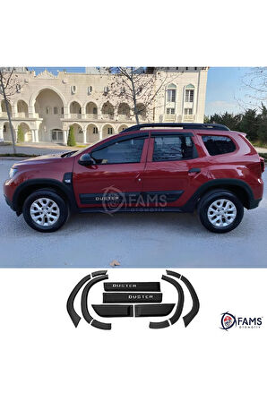 Dacia Duster Mat Dodik Seti 12 Parça 2018-2023 Duster Yazılı