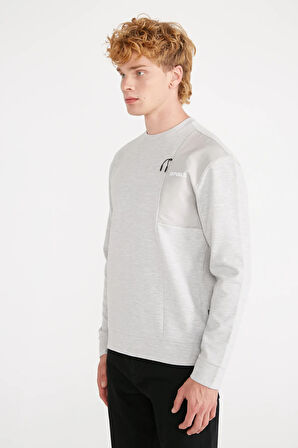 Erkek Gri Sweatshirt ( Model Kodu : J232406 )