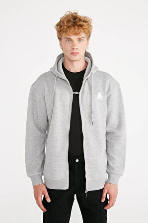 JP BASIC FULL ZIP SWEATSHIRT HOODIE