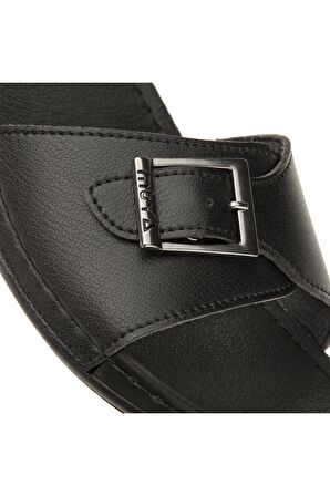 Muya 31111 Z Luice Casual Günlük Siyah Kadın Terlik