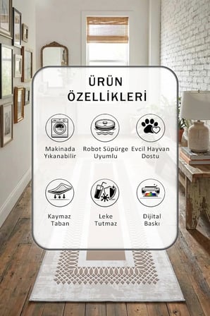 Hayal Salon Mutfak Yatak Odası Dijital Baskı Yolluk Halı