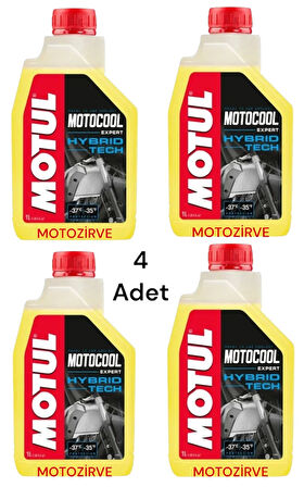 Motul Motocool Expert Antifriz Soğutma ve Sıvısı -37c 1 Litre (4 Adet)