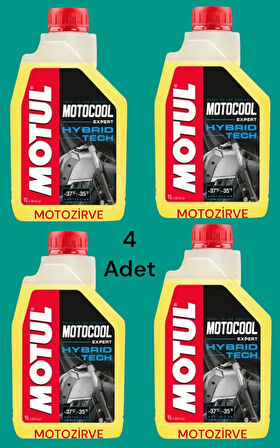 Motul Motocool Expert Antifriz Soğutma ve Sıvısı -37c 1 Litre (4 Adet)