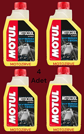 Motul Motocool Expert Antifriz Soğutma ve Sıvısı -37c 1 Litre (4 Adet)