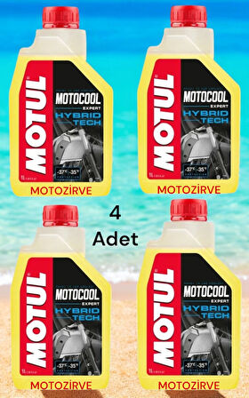 Motul Motocool Expert Antifriz Soğutma ve Sıvısı -37c 1 Litre (4 Adet)