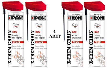 250 ml Ipone X-Trem Chain Road Sprey Zincir Yağı (4 Adet)