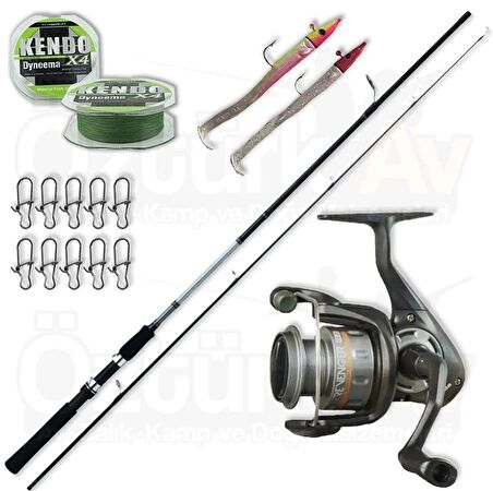 Okuma Revenger 25 - Daiwa Sweepfire 210cm Spin Olta Seti
