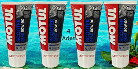 Motul Scooter Gear Şanzıman Yağı 80w-90 150 ml (4 Adet)