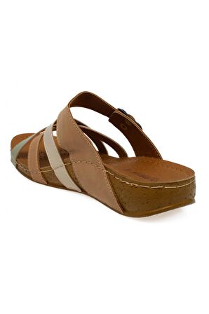 Muya 31119 Z Gi̇zeh Casual Günlük Kum Kadın Terli̇k