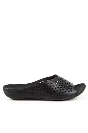 Muya 31126 Flynn Casual Günlük Siyah Kadın Terlik