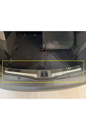 Dacia Jogger Krom Bagaj İç Eşik Koruma 2 Parça 2021> Paslanmaz Çelik