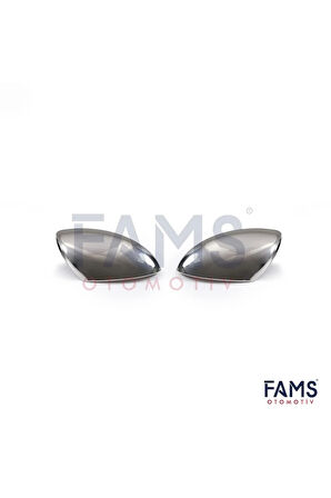 Dacia Jogger Krom Ayna Kapağı 2 Parça 2021> Paslanmaz Çelik