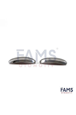 Dacia Jogger Krom Ayna Kapağı 2 Parça 2021> Paslanmaz Çelik