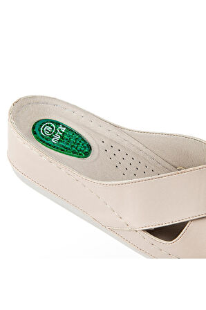 Muya Active Anatomik Taban Jel Destekli Topuk Dikeni Dört Mevsim Kadın Terlik