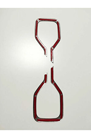 Dacia Jogger Krom Sis Çerçevesi 2 Parça 2021> Paslanmaz Çelik