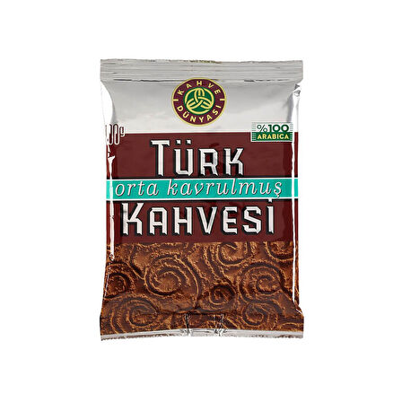 Kahve Dünyası Orta Kavrulmuş Türk Kahvesi 100 gr - 6 lı