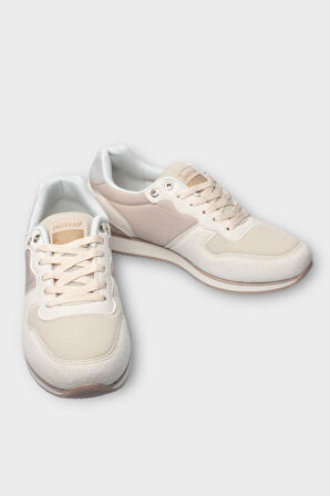 Erkek Günlük Casual Sneaker Ayakkabı  Leona BEJ - KREM