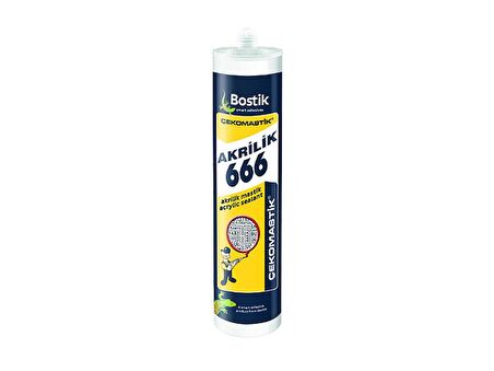 BOSTİK ÇEKOMASTİK 666 BEYAZ 450 GR - 1 ADET